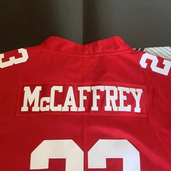 Christian Mccaffrey Signed 49ers Nike Scarlet Game Player Jersey NFL - Picture 10 of 10